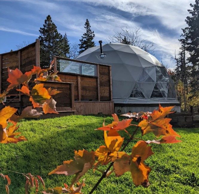 Cielo Glamping : voir, goûter et partager l’Acadie autrement