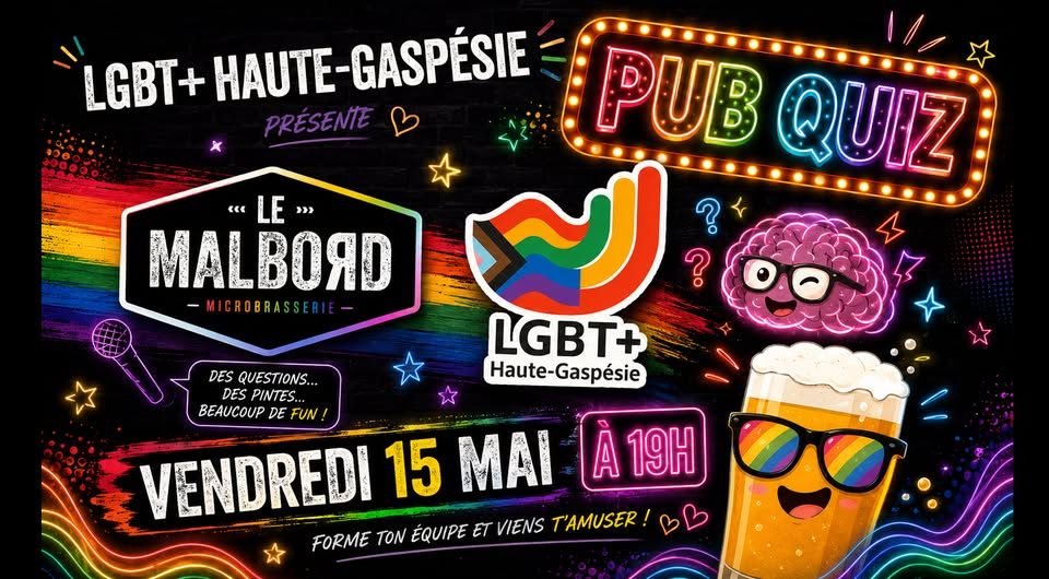 Sainte-Anne-des-Monts en action contre l'homophobie et la transphobie