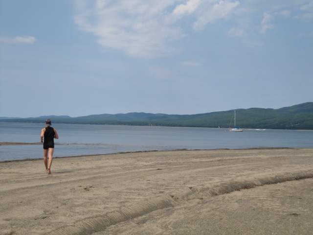 Bronzette et naturisme sur la baie