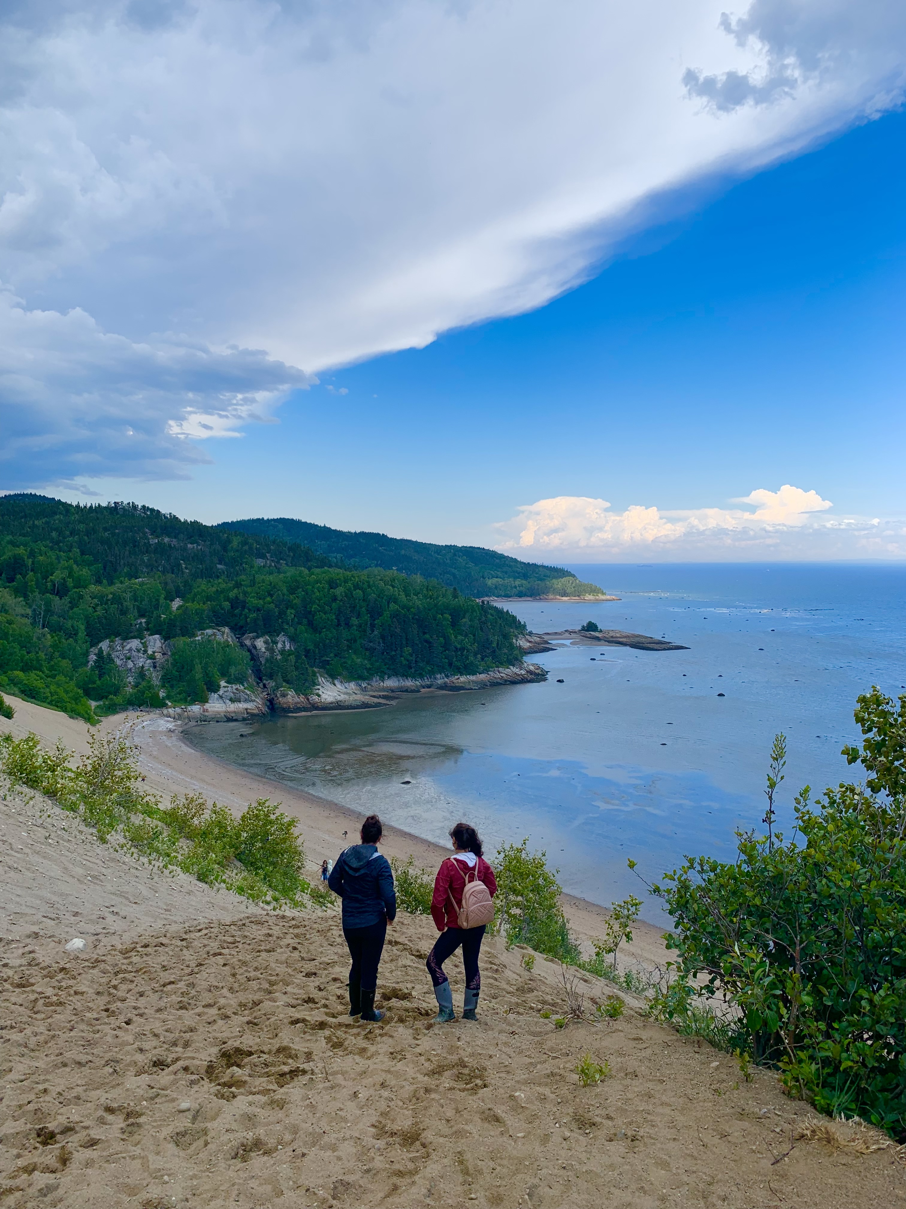 Les dunes spectaculaires de Tadoussac