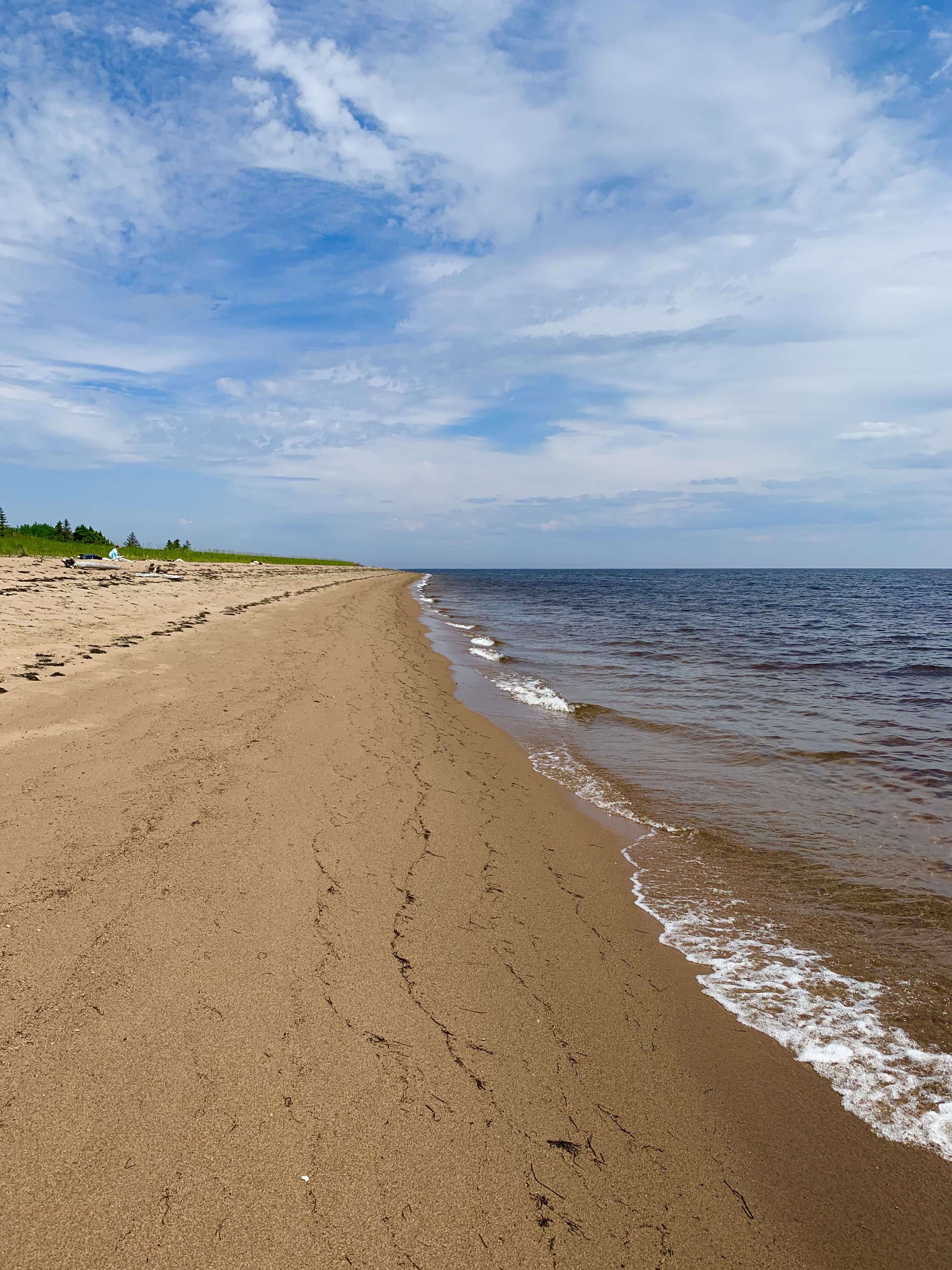 Les eaux de mer plus chaudes de la Péninsule de Manicouagan 