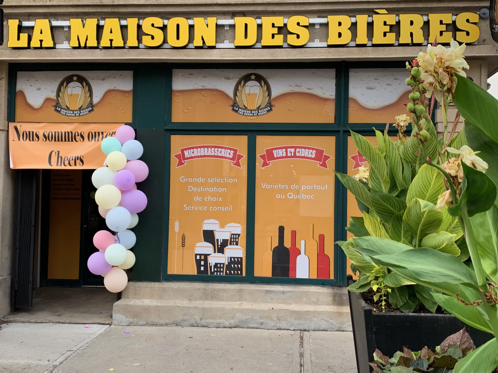 La Maison des bières dans le Village